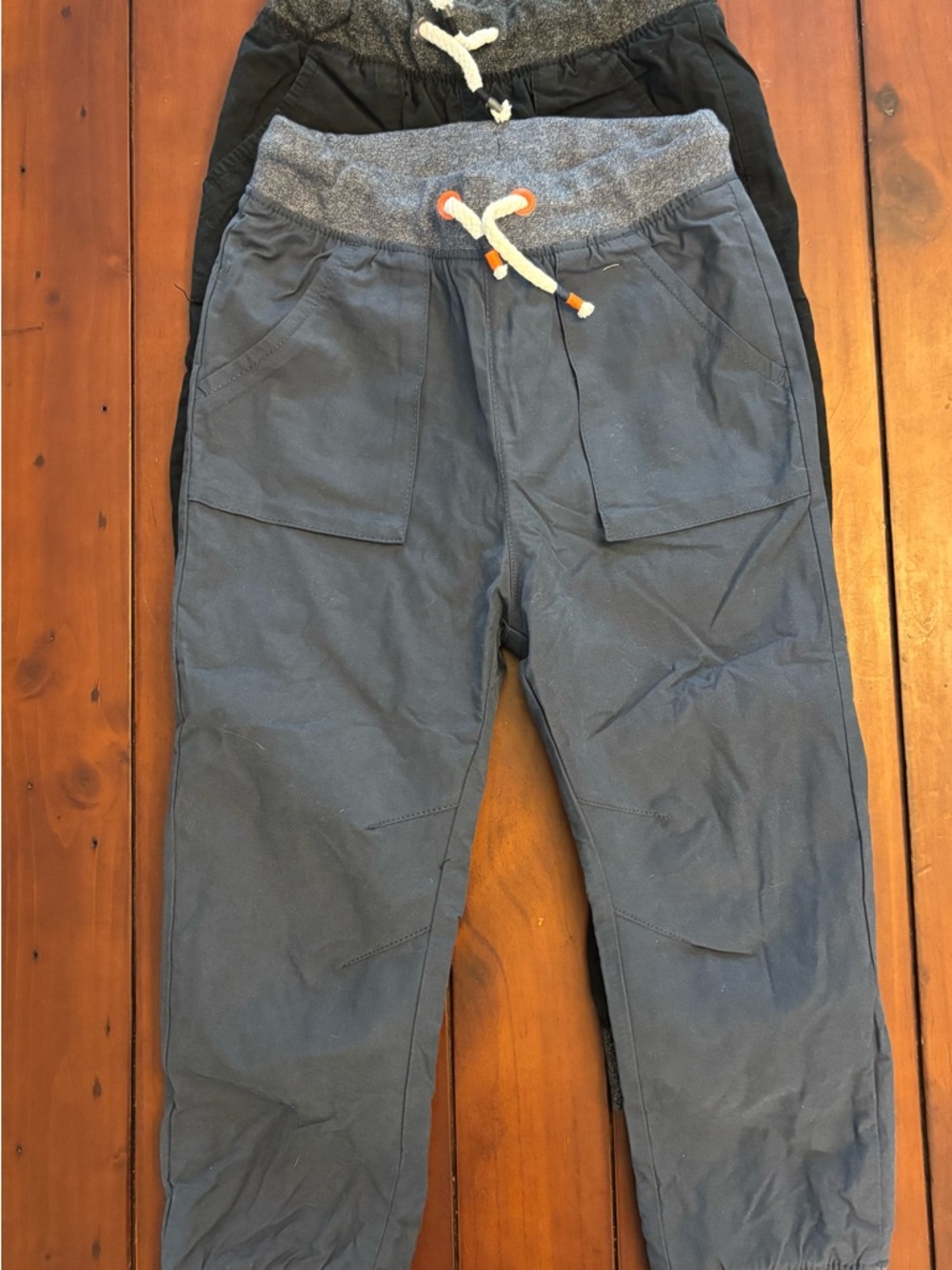 Boys Jersey-Lined Knit Joggers